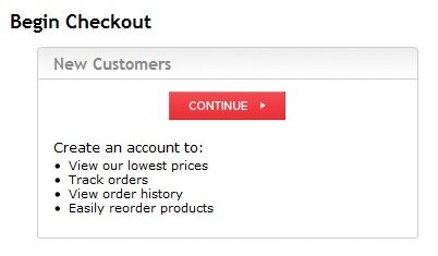 Forced account registration example from ID Wholesaler